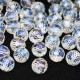 Ruif Jewelry New 4-10mm white Color Moissanite Round Beads with Hole For DIY Jewelry Bracelet and Necklace Making