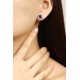 Ruif Jewelry Classic Design PT950 Platinum 2.59ct Lab Sapphire And 0.914ct Lab Diamond Earrings Gemstone Jewelry Ruif Jewelry Classic Design PT950 Platinum 2.59ct Lab Sapphire And 0.914ct Lab Diamond Earrings Gemstone Jewelry