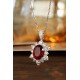 Ruif Jewelry Classic Design PT950 Platinum 6.94ct Lab Grown Ruby And 3.295ct Lab Grown Diamond Pendant Gemstone Jewelry Ruif Jewelry Classic Design PT950 Platinum 6.94ct Lab Grown Ruby And 3.295ct Lab Grown Diamond Pendant Gemstone Jewelry