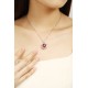 Ruif Jewelry Classic Design PT950 Platinum 6.94ct Lab Grown Ruby And 3.295ct Lab Grown Diamond Pendant Gemstone Jewelry Ruif Jewelry Classic Design PT950 Platinum 6.94ct Lab Grown Ruby And 3.295ct Lab Grown Diamond Pendant Gemstone Jewelry