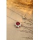 Ruif Jewelry Classic Design PT950 Platinum 1.51ct Lab Grown Ruby And 1.029ct Lab Grown Diamond Pendant Gemstone Jewelry Ruif Jewelry Classic Design PT950 Platinum 1.51ct Lab Grown Ruby And 1.029ct Lab Grown Diamond Pendant Gemstone Jewelry