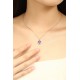 Ruif Jewelry Classic Design PT950 Platinum 2.19ct Lab Grown Sapphire And 0.289ct Lab Grown Diamond Pendant Gemstone Jewelry Ruif Jewelry Classic Design PT950 Platinum 2.19ct Lab Grown Sapphire And 0.289ct Lab Grown Diamond Pendant Gemstone Jewelry