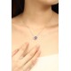 Ruif Jewelry Classic Design PT950 Platinum 1.59ct Lab Grown Sapphire And 1.075ct Lab Grown Diamond Pendant Gemstone Jewelry Ruif Jewelry Classic Design PT950 Platinum 1.59ct Lab Grown Sapphire And 1.075ct Lab Grown Diamond Pendant Gemstone Jewelry