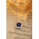 Ruif Jewelry Classic Design PT950 Platinum 3.18ct Lab Grown Sapphire And 0.716ct Lab Grown Diamond Pendant Gemstone Jewelry Ruif Jewelry Classic Design PT950 Platinum 3.18ct Lab Grown Sapphire And 0.716ct Lab Grown Diamond Pendant Gemstone Jewelry