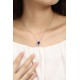 Ruif Jewelry Classic Design PT950 Platinum 2.97ct Lab Grown Sapphire And 0.87ct Lab Grown Diamond Pendant Gemstone Jewelry Ruif Jewelry Classic Design PT950 Platinum 2.97ct Lab Grown Sapphire And 0.87ct Lab Grown Diamond Pendant Gemstone Jewelry