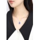 Ruif Jewelry Classic Design PT950 Platinum 5.11ct Lab Grown Sapphire And 1.469ct Lab Grown Diamond Pendant Gemstone Jewelry Ruif Jewelry Classic Design PT950 Platinum 5.11ct Lab Grown Sapphire And 1.469ct Lab Grown Diamond Pendant Gemstone Jewelry