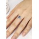 Ruif Jewelry Classic Design PT950 Platinum 1.05ct Lab Grown Sapphire And 0.54ct Lab Grown Diamond Ring Wedding Bands Ruif Jewelry Classic Design PT950 Platinum 1.05ct Lab Grown Sapphire And 0.54ct Lab Grown Diamond Ring Wedding Bands