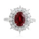 Ruif Jewelry Classic Design PT950 Platinum 1.76ct Lab Grown Ruby And 0.915ct Lab Grown Diamond Ring Wedding Bands Ruif Jewelry Classic Design PT950 Platinum 1.76ct Lab Grown Ruby And 0.915ct Lab Grown Diamond Ring Wedding Bands