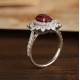 Ruif Jewelry Classic Design PT950 Platinum 1.76ct Lab Grown Ruby And 0.915ct Lab Grown Diamond Ring Wedding Bands Ruif Jewelry Classic Design PT950 Platinum 1.76ct Lab Grown Ruby And 0.915ct Lab Grown Diamond Ring Wedding Bands