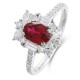 Ruif Jewelry Classic Design PT950 Platinum 1.08ct Lab Grown Ruby And 0.715ct Lab Grown Diamond Ring Wedding Bands Ruif Jewelry Classic Design PT950 Platinum 1.08ct Lab Grown Ruby And 0.715ct Lab Grown Diamond Ring Wedding Bands