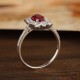 Ruif Jewelry Classic Design PT950 Platinum 1.08ct Lab Grown Ruby And 0.715ct Lab Grown Diamond Ring Wedding Bands Ruif Jewelry Classic Design PT950 Platinum 1.08ct Lab Grown Ruby And 0.715ct Lab Grown Diamond Ring Wedding Bands