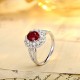 Ruif Jewelry Classic Design PT950 Platinum 1.61ct Lab Grown Ruby And 0.67ct Lab Grown Diamond Ring Wedding Bands Ruif Jewelry Classic Design PT950 Platinum 1.61ct Lab Grown Ruby And 0.67ct Lab Grown Diamond Ring Wedding Bands