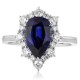 Ruif Jewelry Classic Design PT950 Platinum 2.95ct Lab Grown Sapphire And 0.671ct Lab Grown Diamond Ring Wedding Bands Ruif Jewelry Classic Design PT950 Platinum 2.95ct Lab Grown Sapphire And 0.671ct Lab Grown Diamond Ring Wedding Bands