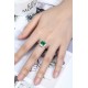 Ruif Jewelry Classic Design PT950 Platinum Ring 2.62ct Lab Grown Emerald and 0.87ct Lab Grown Diamond Ring Gemstone Jewelry Ruif Jewelry Classic Design PT950 Platinum Ring 2.62ct Lab Grown Emerald and 0.87ct Lab Grown Diamond Ring Gemstone Jewelry