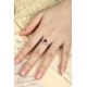Ruif Jewelry Classic Design PT950 Platinum 1.03ct Lab Grown Ruby And 0.5625ct Lab Grown Diamond Ring Wedding Bands