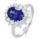 Ruif Jewelry Classic Design PT950 Platinum 2.72ct Lab Grown Sapphire And 0.93ct Lab Grown Diamond Ring Wedding Bands Ruif Jewelry Classic Design PT950 Platinum 2.72ct Lab Grown Sapphire And 0.93ct Lab Grown Diamond Ring Wedding Bands