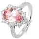Ruif Jewelry Classic Design PT950 Platinum Ring 2.9ct Pink Morgant Lab Grown Sapphire And 0.626ct Lab Grown Diamond Ring Wedding Bands Ruif Jewelry Classic Design PT950 Platinum Ring 2.9ct Pink Morgant Lab Grown Sapphire And 0.626ct Lab Grown Diamond Ring Wedding Bands