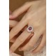 Ruif Jewelry Classic Design PT950 Platinum 1.72ct Lab Grown Ruby And 0.871ct Lab Grown Diamond Ring Wedding Bands