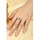 Ruif Jewelry Classic Design PT950 Platinum Ring 0.63ct Lab Grown Emerald and 1.2ct Lab Grown Diamond Ring Gemstone Jewelry Ruif Jewelry Classic Design PT950 Platinum Ring 0.63ct Lab Grown Emerald and 1.2ct Lab Grown Diamond Ring Gemstone Jewelry