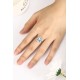 Ruif Jewelry Classic Design PT950 Platinum Ring 5.18ct Lab Grown Paraiba And 0.795ct Lab Grown Diamond Ring Wedding Bands Ruif Jewelry Classic Design PT950 Platinum Ring 5.18ct Lab Grown Paraiba And 0.795ct Lab Grown Diamond Ring Wedding Bands