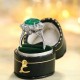 Ruif Jewelry Classic Design PT950 Platinum Ring 8.63ct Lab Grown Emerald and 2.381ct Lab Grown Diamond Ring Gemstone Jewelry