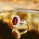 Ruif Jewelry Classic Design PT950 Platinum 8.06ct Lab Grown Ruby And 1.852ct Lab Grown Diamond Ring Wedding Bands
