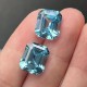 Ruif Jewelry Emerald Cut Lab Aquamarine Loose Gemstones For DIY Jewelry Design Ruif Jewelry Emerald Cut Lab Aquamarine Loose Gemstones For DIY Jewelry Design