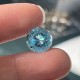 Ruif Jewelry Round Shape Lab Grown Aquamarine Loose Gemstone for Jewelry Rings Earrings Necklace Bracelet Making