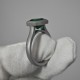 Ruif Jewelry Classic Design Titanium  9x9mm3ct Lab Grown Emerald Ring Gemstone Jewelry
