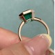 Ruif Jewelry Classic Design 14K Yeloow Gold 4.14ct Lab Grown Emerald Ring Gemstone Jewelry Ruif Jewelry Classic Design 14K Yeloow Gold 4.14ct Lab Grown Emerald Ring Gemstone Jewelry