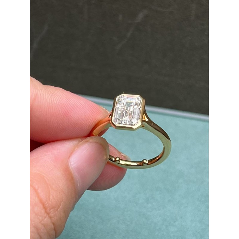 Ruif Jewelry S925 Sliver 2.55ct  Moissanite Ring  Jewelry for Party Gift