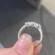 Ruif Jewelry Customized 18K White Gold 1.52ct Lab Grown Diamond Ring Classic Three Stones Engagement Band Jewelry for Women Ruif Jewelry Customized 18K White Gold 1.52ct Lab Grown Diamond Ring Classic Three Stones Engagement Band Jewelry for Women