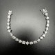 Ruif Jewelry Classic Popular Design 0.5ct Each  Fancy Shape D Color Moissanite tennis  Bracelet S925 Silver  Fashion Jewelry 