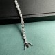 Ruif Jewelry Classic Popular Design 0.5ct Each  Fancy Shape D Color Moissanite tennis  Bracelet S925 Silver  Fashion Jewelry 