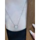 Ruif Jewelry 1.0ct Lab Grown Diamond 18k White Gold  Necklace Jewelry for Party Gift