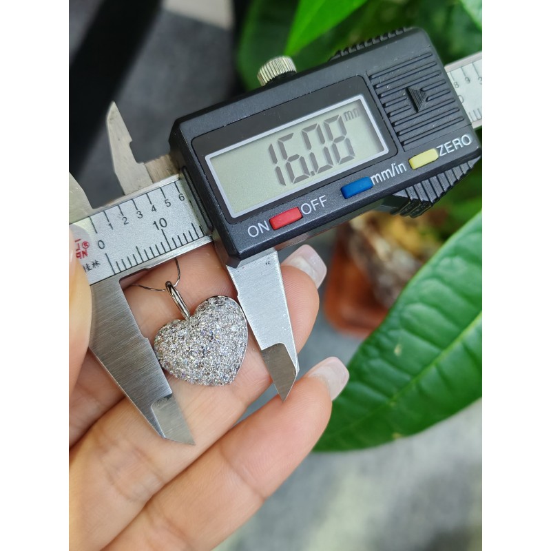 Ruif Jewelry 9K Gold 1.80ct Lab Diamond Pendant (Only Pendant) Jewelry for Party Gift