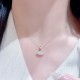 Ruif Jewelry 18K Yellow Gold 0.90ct Lab Diamond Nacklace Custom Jewelry for Party Gift