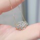 Ruif Jewelry 18K Yellow Gold 1.0ct Lab Diamond Nacklace Custom Jewelry for Party Gift
