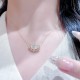 Ruif Jewelry 18K Yellow Gold 1.0ct Lab Diamond Nacklace Custom Jewelry for Party Gift