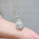Ruif Jewelry 18K Yellow Gold 1.5ct Lab Diamond Nacklace Custom Jewelry for Party Gift