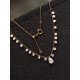 Ruif Jewelry 18K Yellow Gold 2.0ct Lab Diamond Nacklace Custom Jewelry for Party Gift