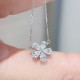 Ruif Jewelry 18K Yellow Gold 0.60ct Lab Diamond Nacklace Custom Jewelry for Party Gift