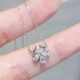 Ruif Jewelry 18K Yellow Gold 0.60ct Lab Diamond Nacklace Custom Jewelry for Party Gift