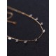 Ruif Jewelry 18K Yellow Gold 1.08ct Lab Diamond Nacklace Custom Jewelry for Party Gift