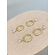 Ruif Jewelry Customized 18k Yellow Gold Natural Diamond Earrings Center Stone 0.30ct Each Wholesale price earrings