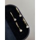 Ruif Jewelry Customized 18k Yellow Gold Natural Diamond Earrings Center Stone 0.30ct Each Wholesale price earrings