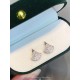Ruif Jewelry Customized 18k White Gold 0.52ct Natural Diamond Earrings Wholesale price earrings