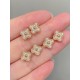 Ruif Jewelry Customized 18k Rose Gold Natural Diamond Earrings Wholesale price earrings