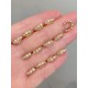 Ruif Jewelry Customized 18k Yellow Gold Natural Diamond Earrings Wholesale price earrings