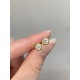 Ruif Jewelry Customized 18k Yellow Gold Natural Diamond Earrings Center Stone 0.30ct Each Wholesale price earrings